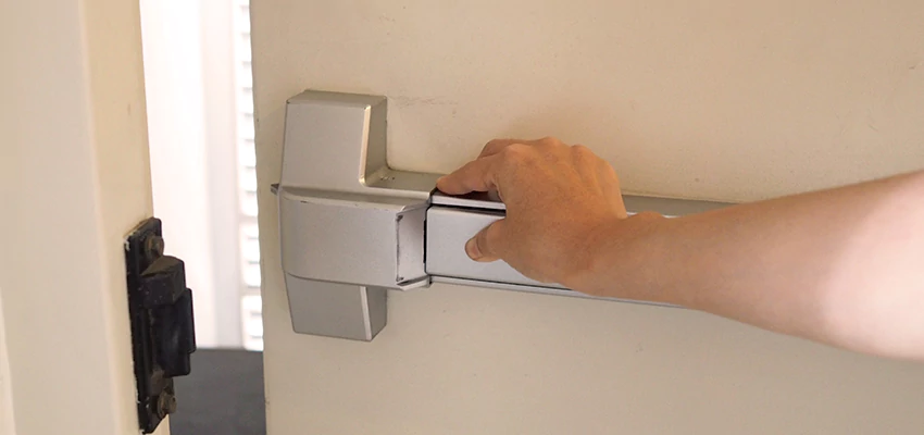 Roller Gate Panic Bar Installation in Rolling Hills Estates, California